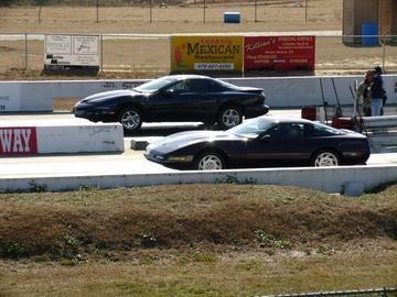 Me racing a built c4. My first real grudge race at a track.