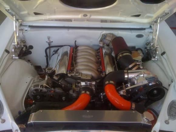 LS1 with a Procharger system