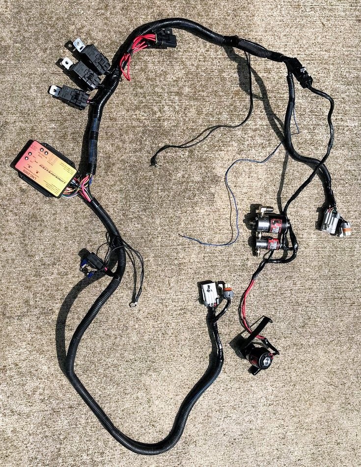 Complete Nitrous setup for C6 Corvette with custom wire harness