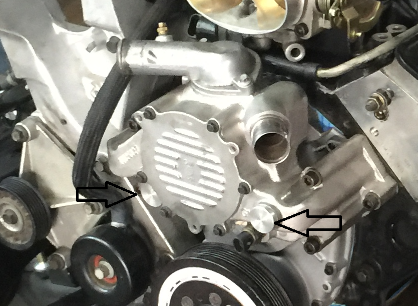 Lt1 fbody water pump block offs LS1TECH Camaro and Firebird Forum