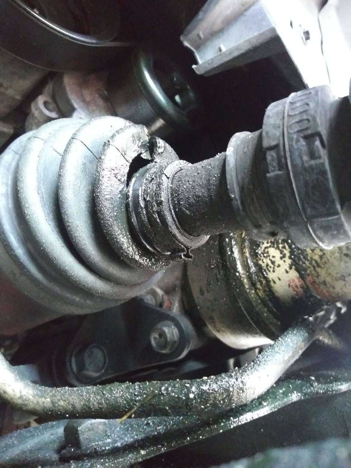 CV axle boot is busted, Maxima Forums