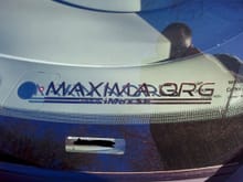 MAXIMA.ORG decal on my 08 SE back in 2009