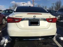 Newly added rear Premium Spoiler and Rear Bumper Diffuser installed in February of 2018.