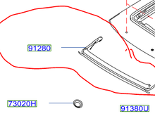 Diagram for Part 91280-4RA1A