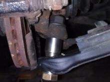 Here is the entire assembly ready for the wheel.