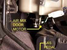00max air mix door motor