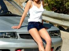 thas my car no the girl isnt my GF jus a friend and model