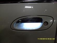 led strip under door handle