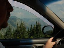 On the road...