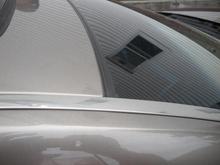 it needed to be buffed out since the chrome strip was all dull and looked like the paint