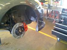 Rotor and pad upgrade... Rotor Pro Rotors and Hawk pads