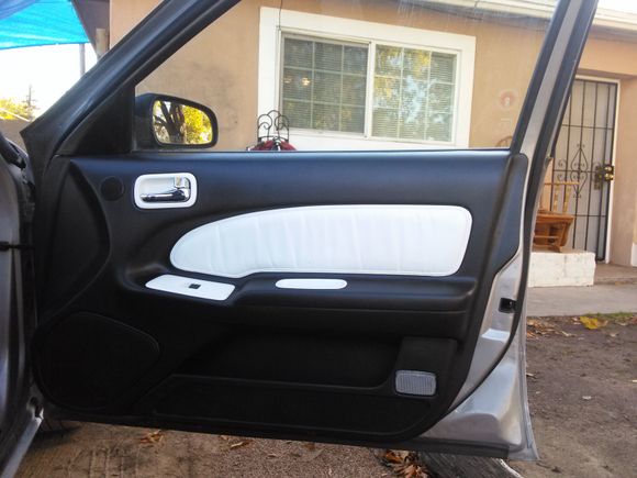 Front door panel AFTER customizing.