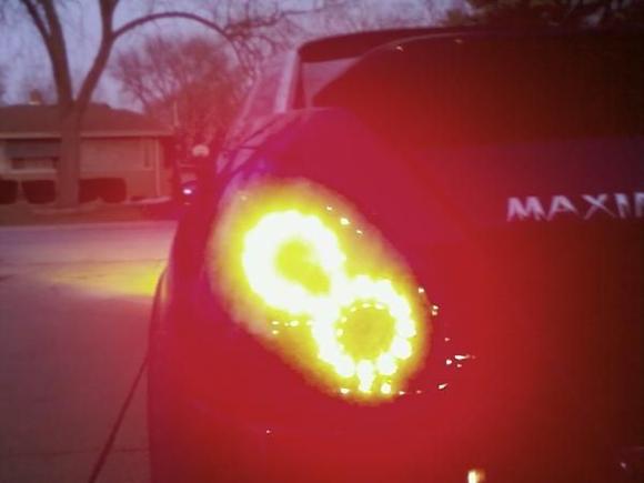 black led tail lights