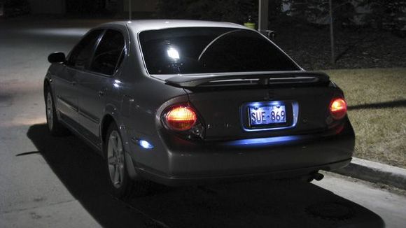 "Sue" the sexy Maxima
02 SE meridian package
__Current Mod List__
"GO"
Injen CAI
OBX V2 Headers
NWP Engineering VAIS delete plate

"SHOW"
5% Rear and 30% Front tint (Refine Auto Salon)
Ebay FSTB
Smoked Sidemarkers
Sidemarker LED's and courtesy LED's