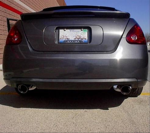 Nismo Exhaust with Double Walled tips