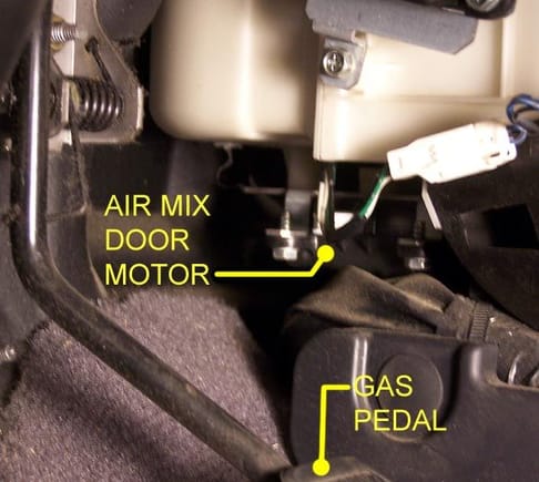 00max air mix door motor