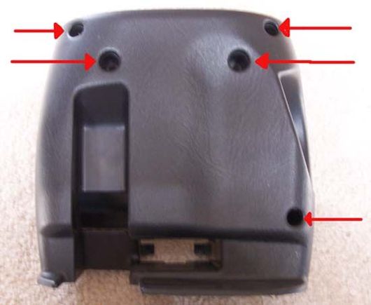 00max steering column cover bottom