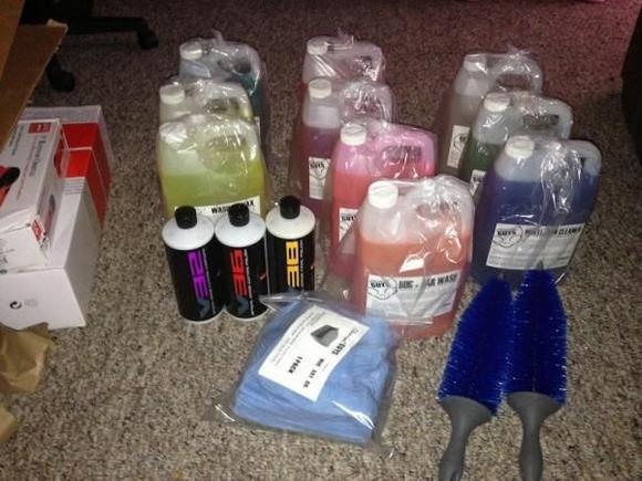 1st order for Chemical Guys, still waiting on a few items to arrive.