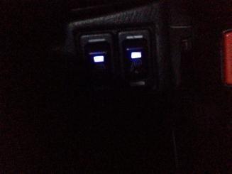 Attempt of blue heated seat switches