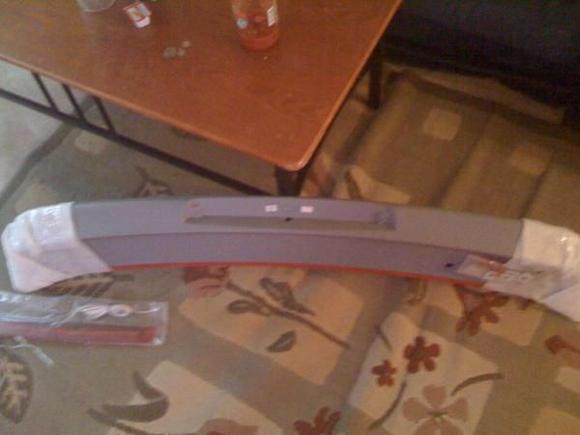 07 spoiler w/ third brake light from ebay... No real fitment issues and only 85 bucks/ shpd not painted