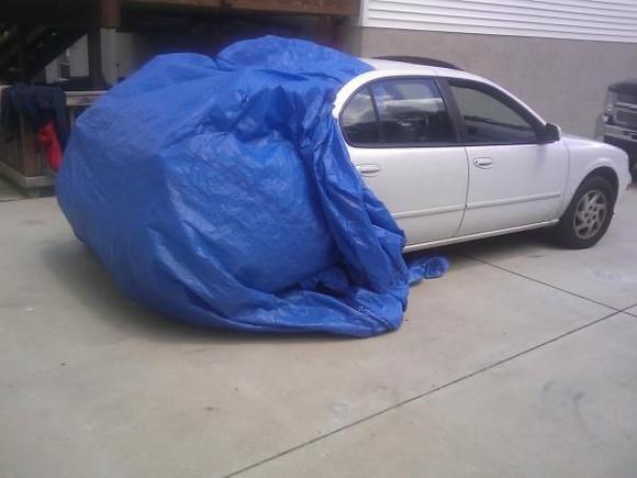 trunk is off to the shop to have the holes for the wing welded