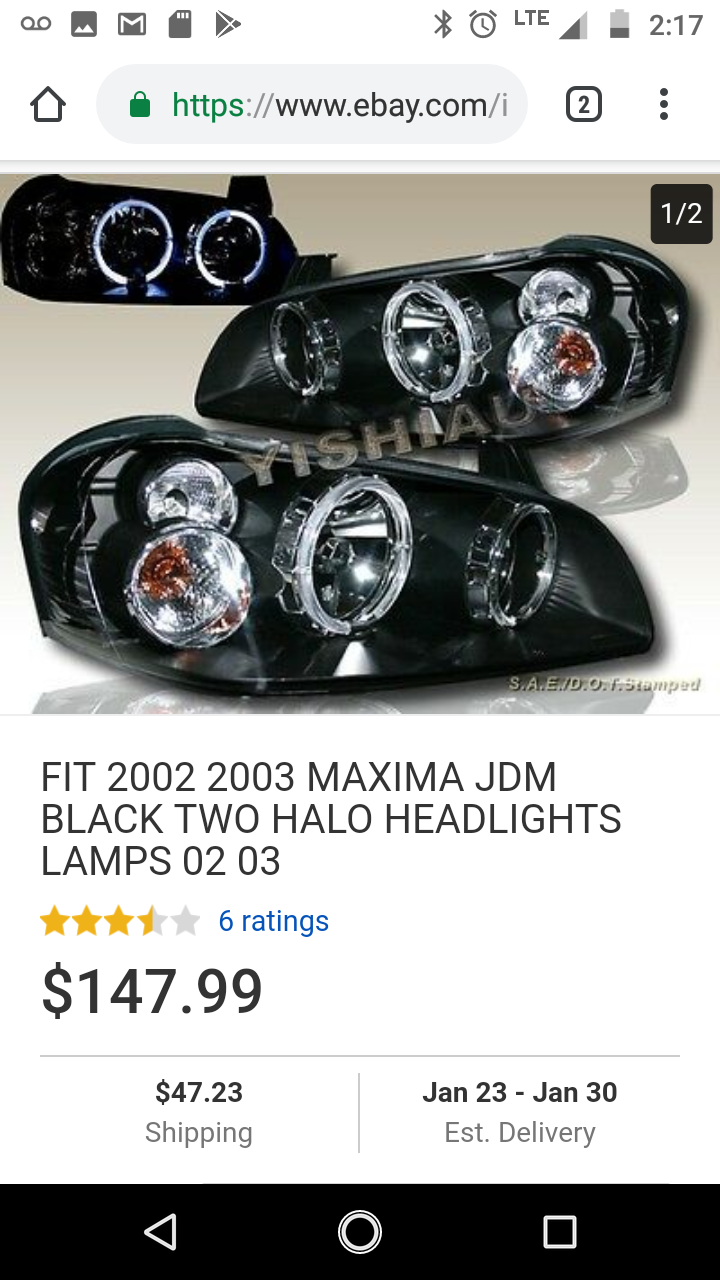 Need to replace entire headlights on my 2002 Maxima Maxima Forums