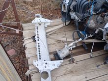 The previous owner purchased a new front "bumper support" -the large aluminum stucture that bolts on to subframe, in front of strut towers.