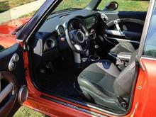 Driver side interior view