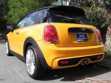 2014 Mini Cooper S (Rear Quarter)