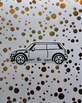 2nd gen Save the Wave sticker