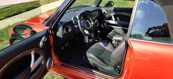 Driver side interior view