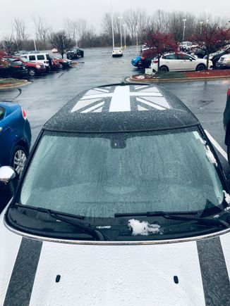 Moon roof across the whole top of car and if interested in learning more about engine I'd found let me know and I'll give you mechanics info 