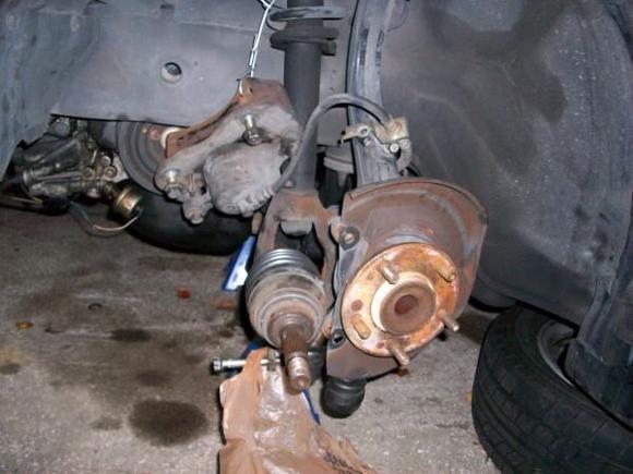 Just a pic b4 my axle came out