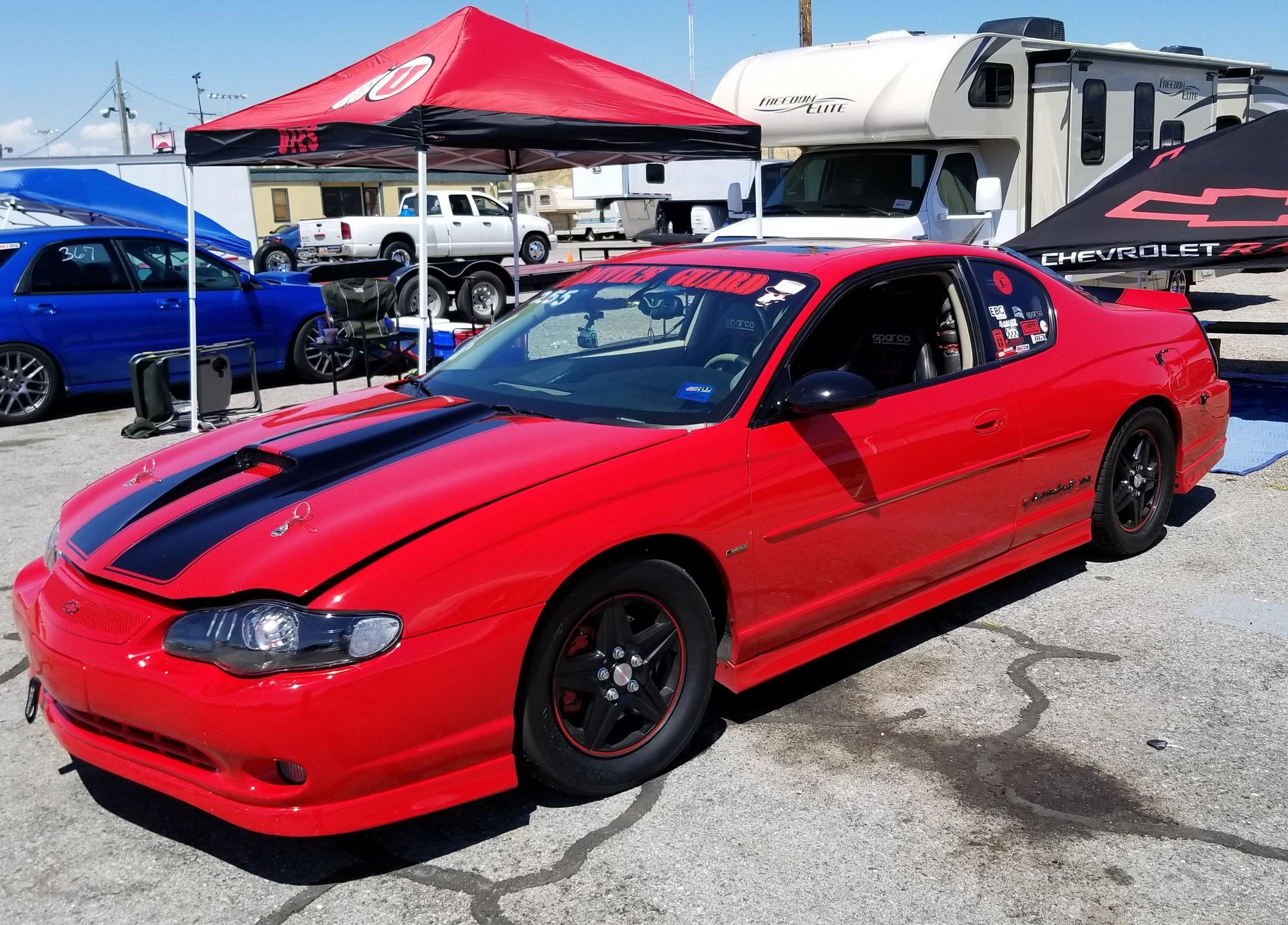 At the track, West Valley City, Utah