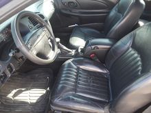 No rips or tears in either seat. 