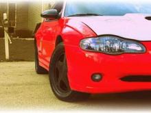 Right before I painted the wheels black...photoshopped to see how it would look.