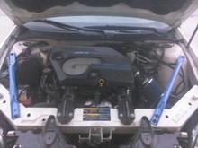 Some blue accent painting under hood. (unfinished)