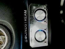 front controls for sound stream  DBE