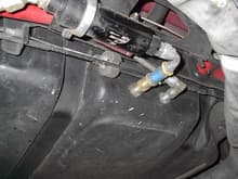 Here is where we breached the fuel tank. Installed the Aeromotive Eliminator fuel pump in the tank