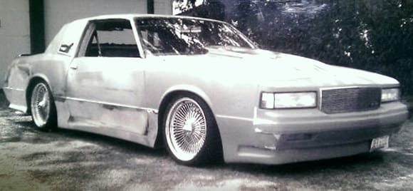 1981 with ls front clip full body kit glassed on and custom handmade billet grille
