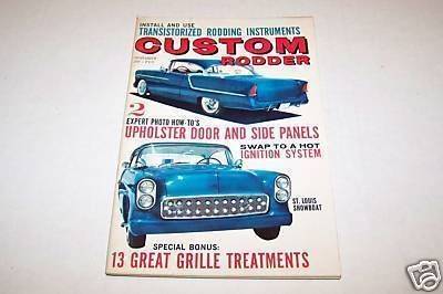 My Dad's 1955 chevy on cover of 1962 custom rodder, He would like to find it now ??? HE last saw chevy back in 1970's