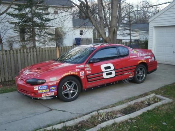 Stickered out