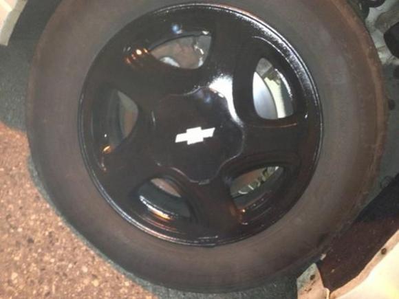 temporary until new wheels come in
