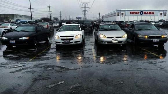 Posing with some members of my car club.
