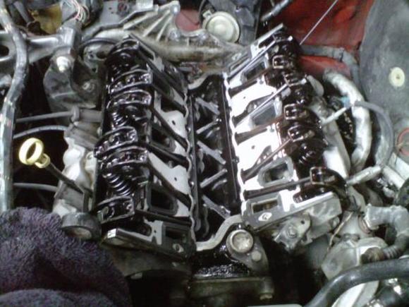 heads bolted back on.
