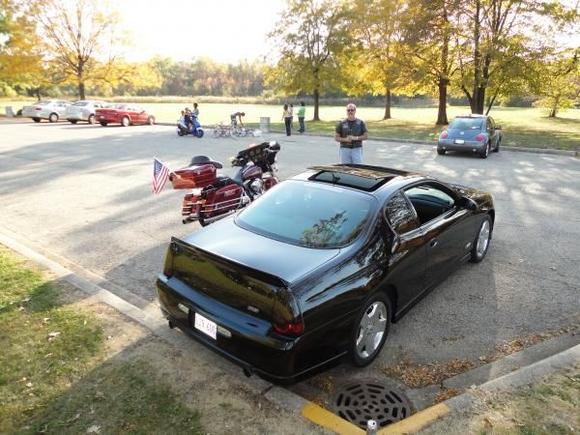 the monte and my old man and his harley