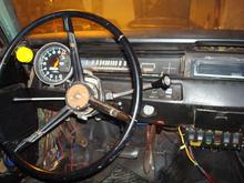 bent the steering weel with my head it was a bad day