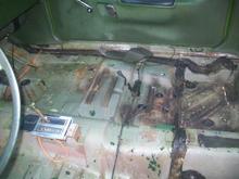 Pulled the interior to install new carpet, Floors are rock solid
