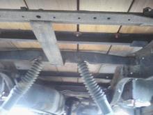 under the truck