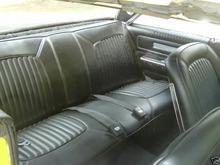 64 Dodge rear seats